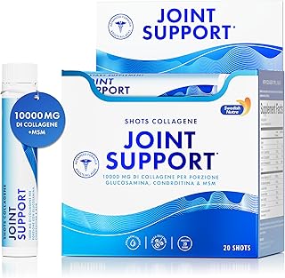 Joint Support Shots 25ml I Pure Hydrolyzed Collagen (Type I,II & III) I Healthy Joints & Ligaments I Higher Absorption than powder I 100% Natural Flavour - 20 shots per box