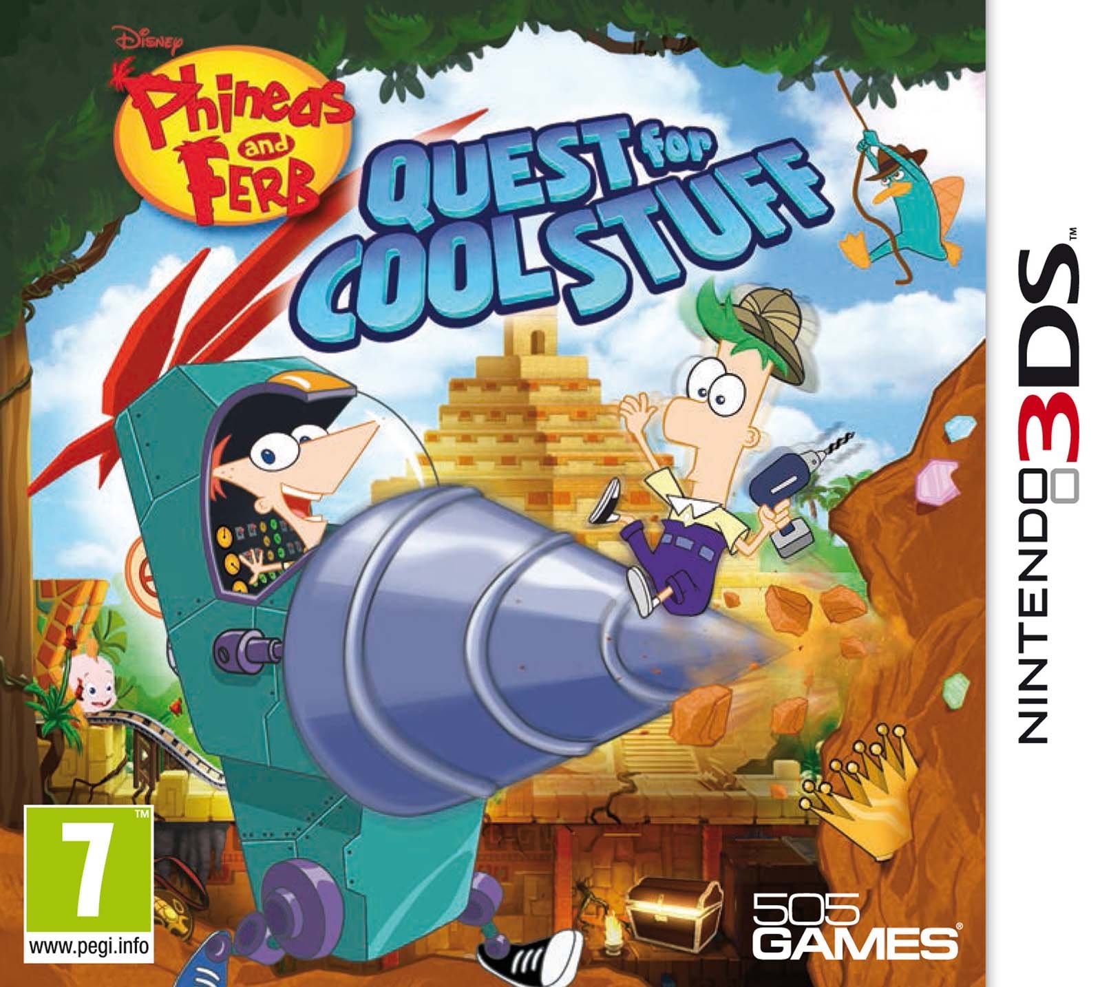 Amazon.com: Phineas and Ferb : Quest for Cool Stuff (Nintendo 3DS