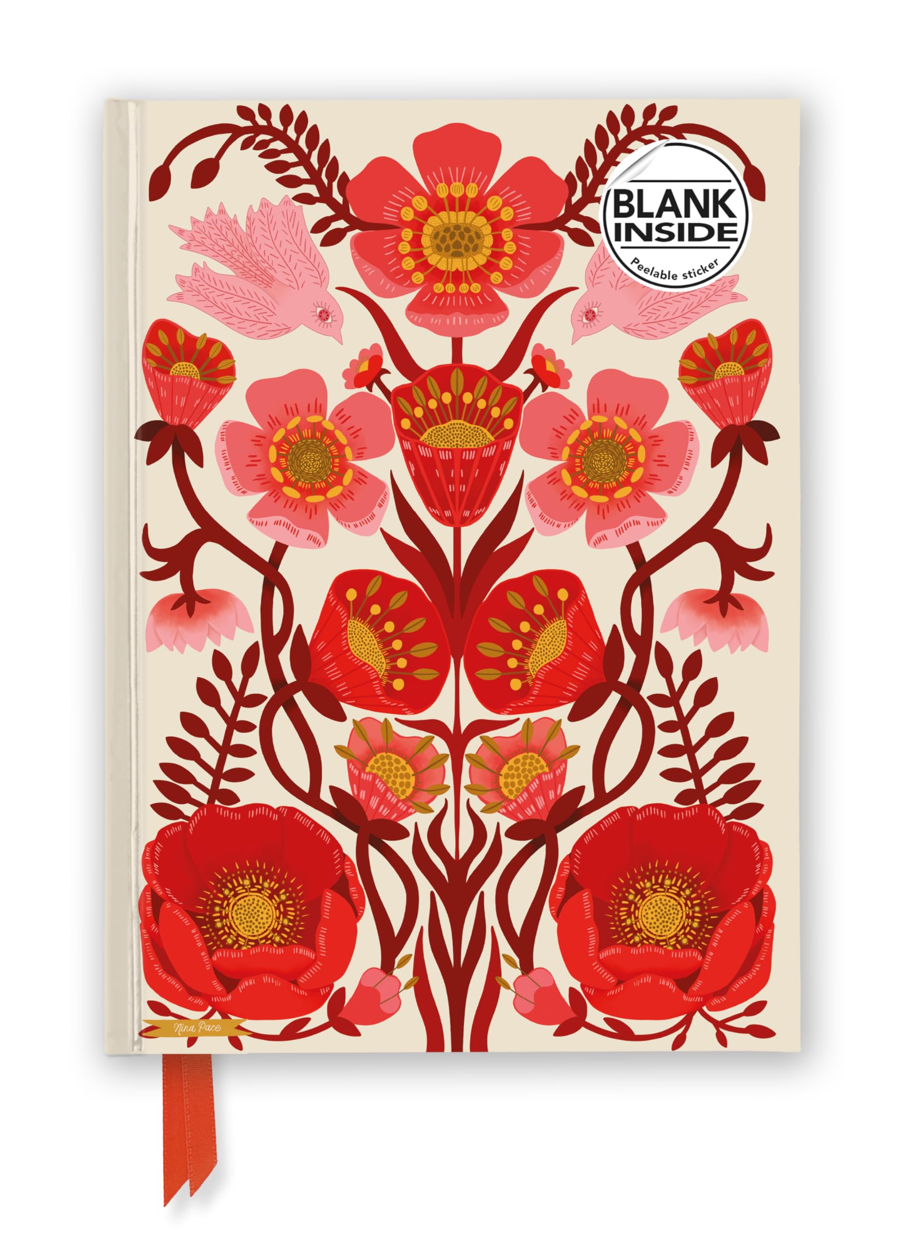 Nina Pace: Love Oracle (Foiled Blank Journal) (Flame Tree Blank Notebooks)