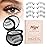 Higu clace Magnetic Eyelashes,2 pairs of Magnetic Eyelashes with Applicator, No Glue Required Easy to Wear and Remove, Reusable Magnetic lashes Natural Look(Style A+B