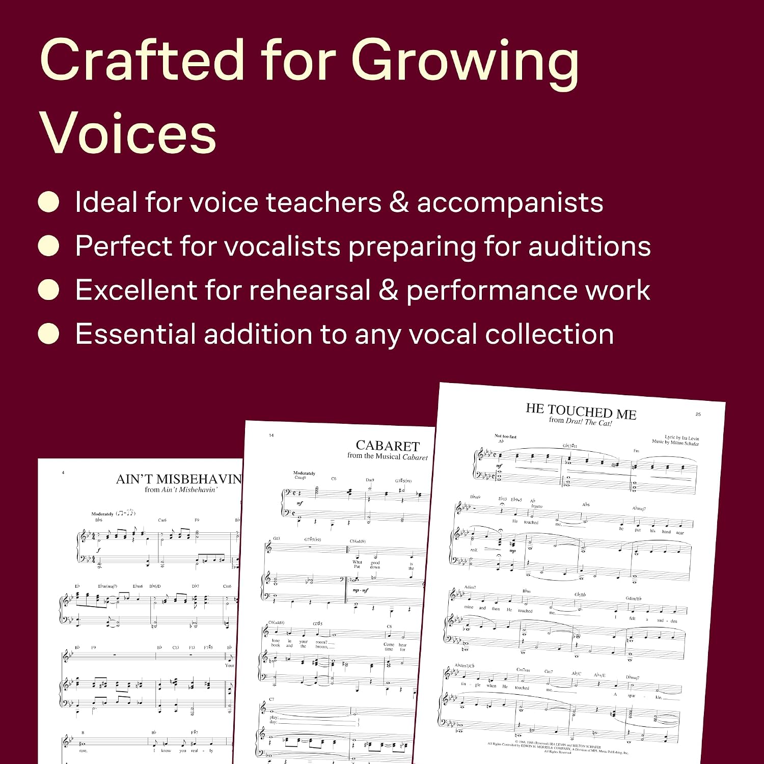 Broadway for Teens Young Women's Edition Book/Online Audio