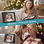 5x7 Picture Frame, Personalized 20S Voice Recordable Photo Frame, Vertical or Horizontal, Tabletop & Wall Mount, Gifts for Boys & Girls, Mother, Father, Grandparents, Birthday, Christmas