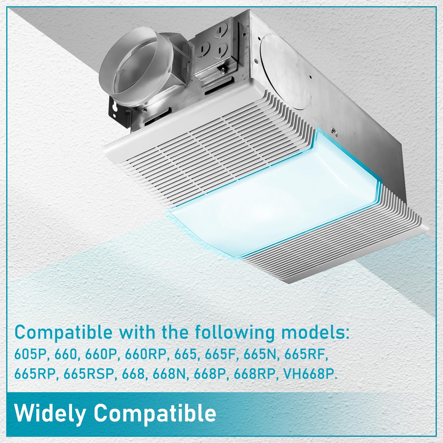 Amazon.com: HASME S53740000 Heater Exhaust Fan Light Lens Cover