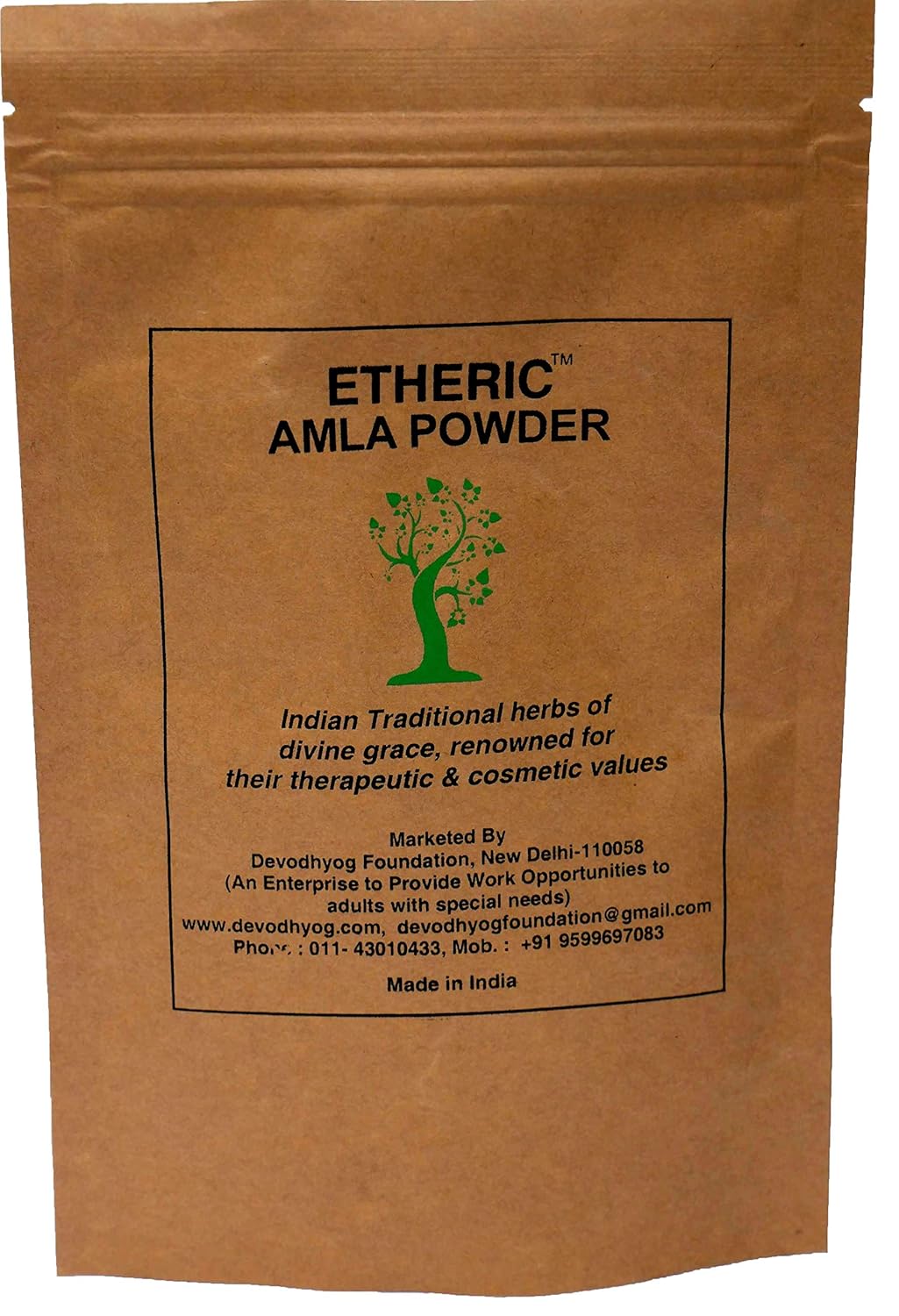 Etheric Amla Powder (Hair) (250 Grams)