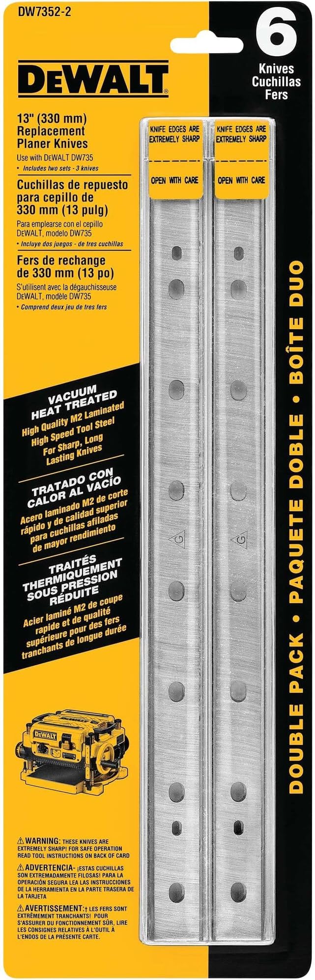 DEWALT Planer Blades for DW735, 13Inch (DW7352) Amazon.ca Tools