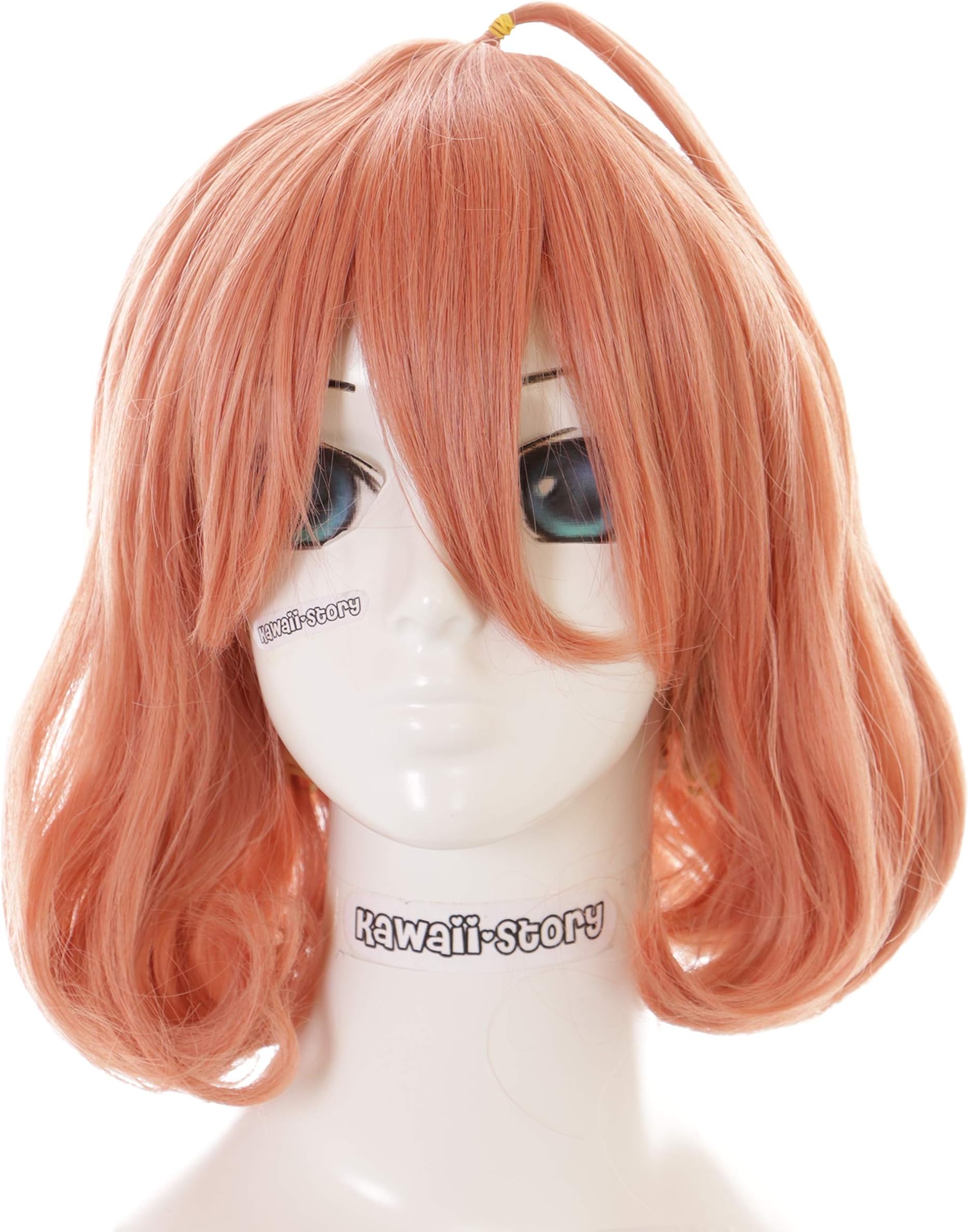Kawaii-Story PL-308 Mirai Kuriyama Kyoukai no Kanata Orange Short Hair Harajuku Pastel Cosplay Wig Anime Manga
