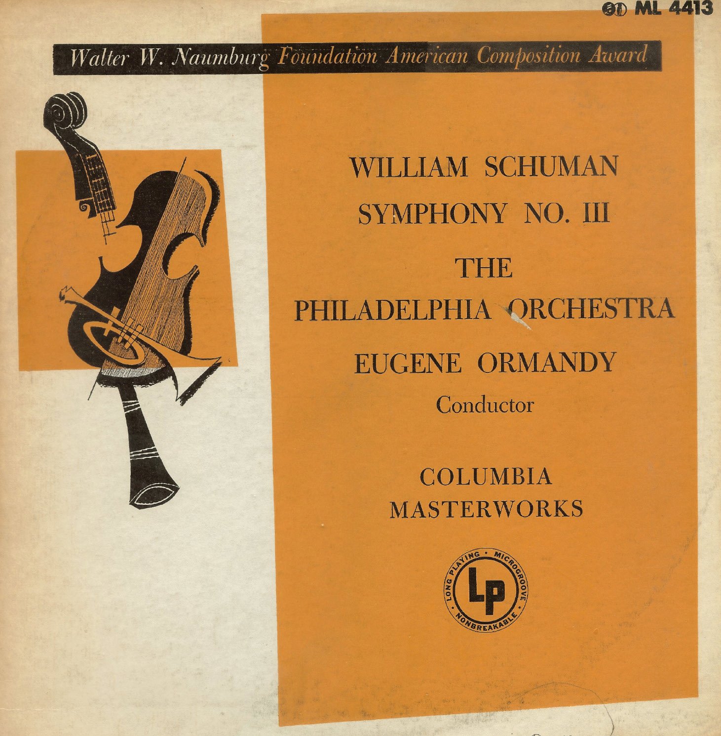 William Schuman Symphony No. 3 CDs & Vinyl