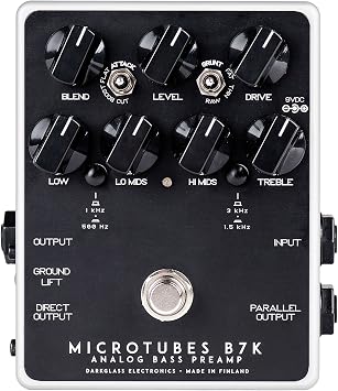 Darkglass Electronics Pre-Amplifier for Bases, Microtubes B7K OD/Preamp V2
