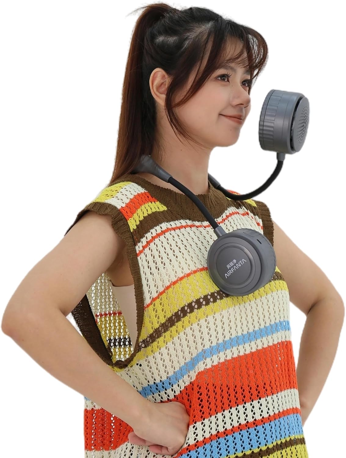 Personal Wearable Laminar Air Purifier (High efficient and none ozone)