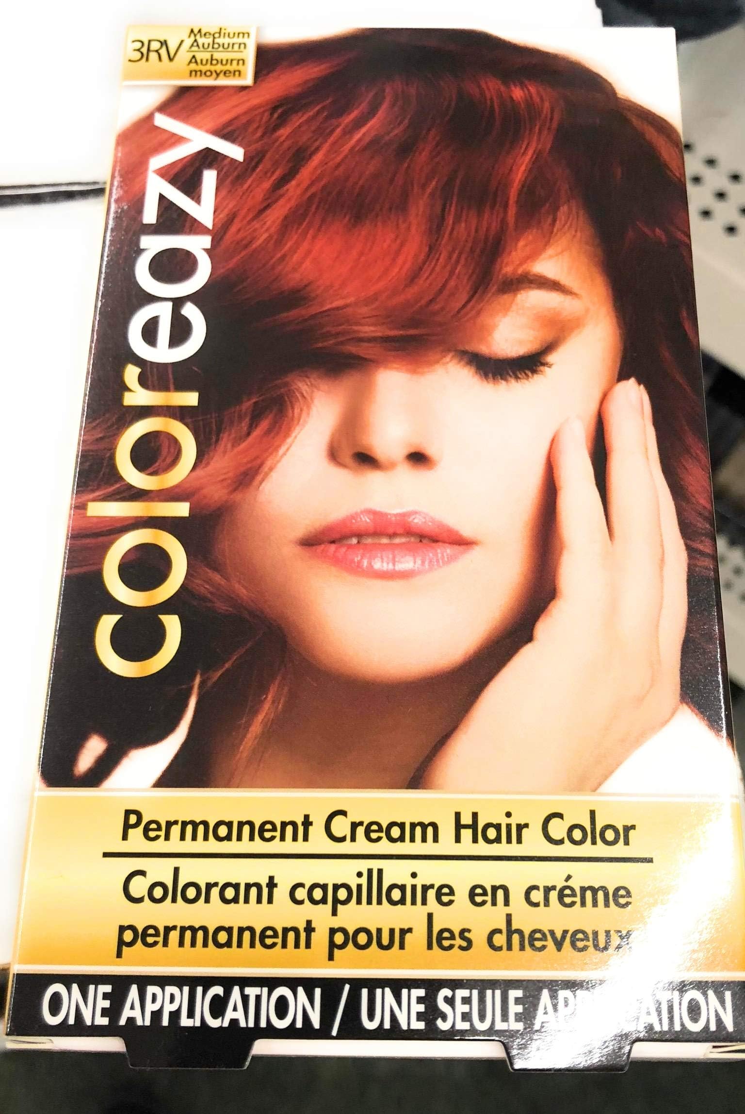 Color Eazy Permanent Cream Hair Color - Medium Auburn