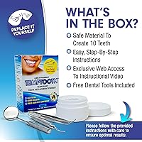 Vista 2 de El producto de sustitución dentaria temporal n.'º 1 en ventas, con herramientas dentales gratuitas, de Temptooth