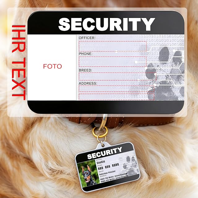 Foto 5 de 6 de Mocessory Placa de identificación personalizada