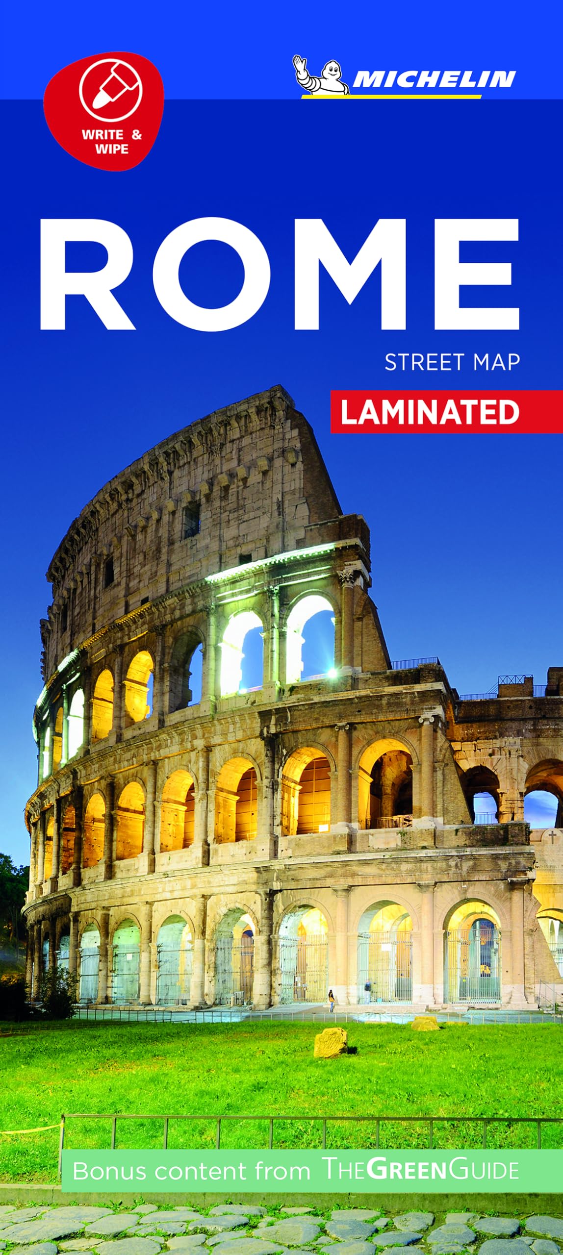 Rome - Michelin City Map 9203: Laminated City Plan