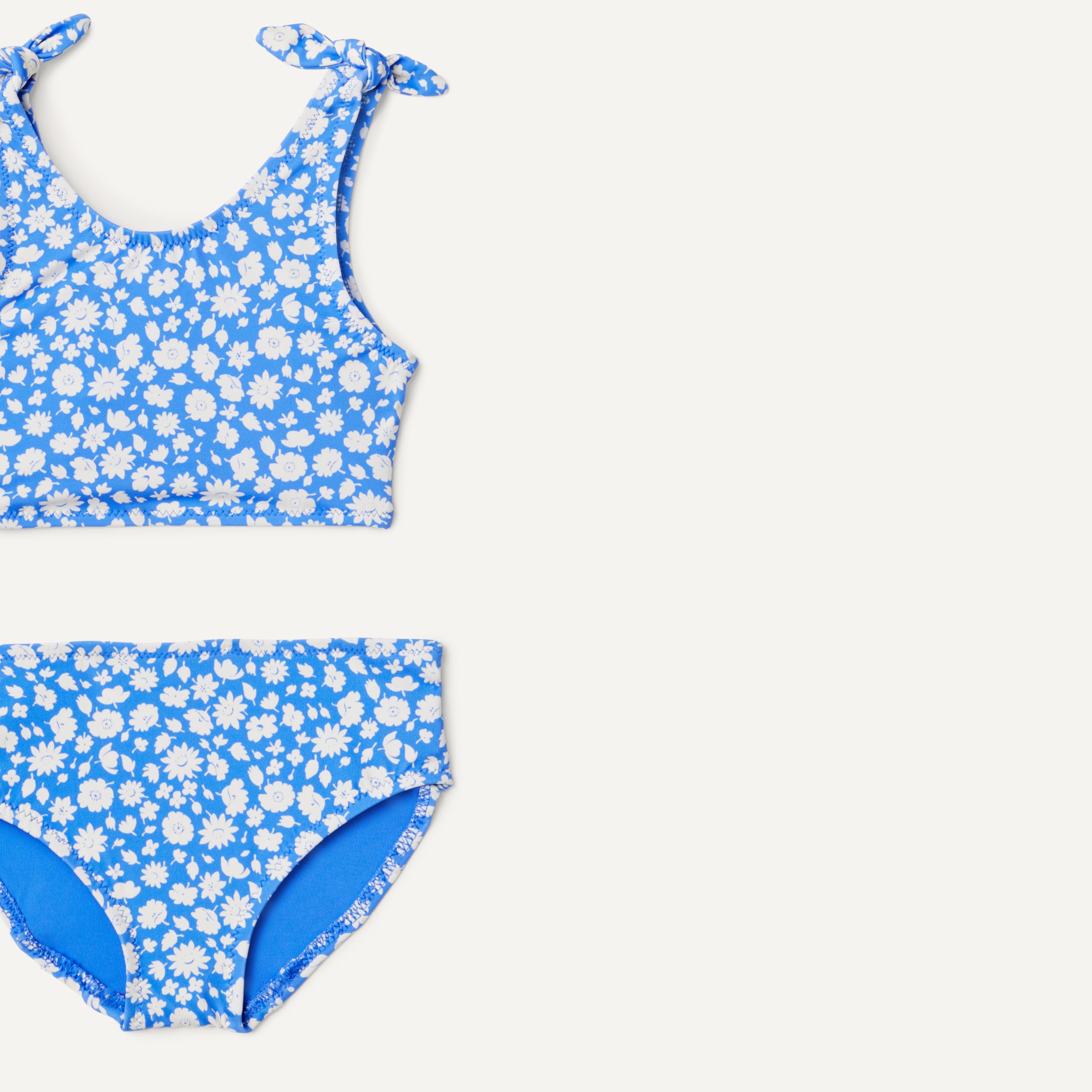 Amazon Essentials Maillot de Bain Deux Pièces à Nœud Fille