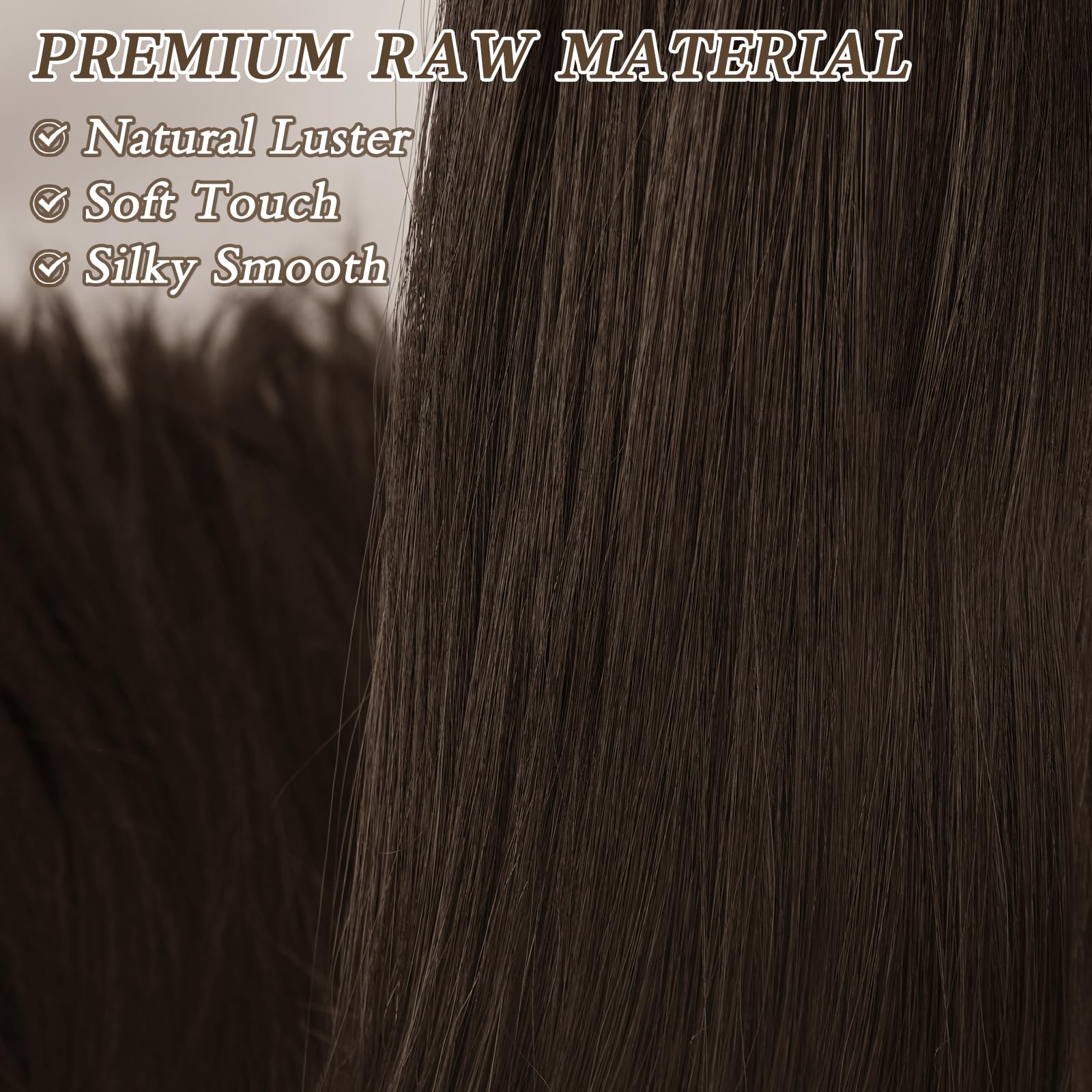 BARSDAR Brown Ponytail Extension - Image 4