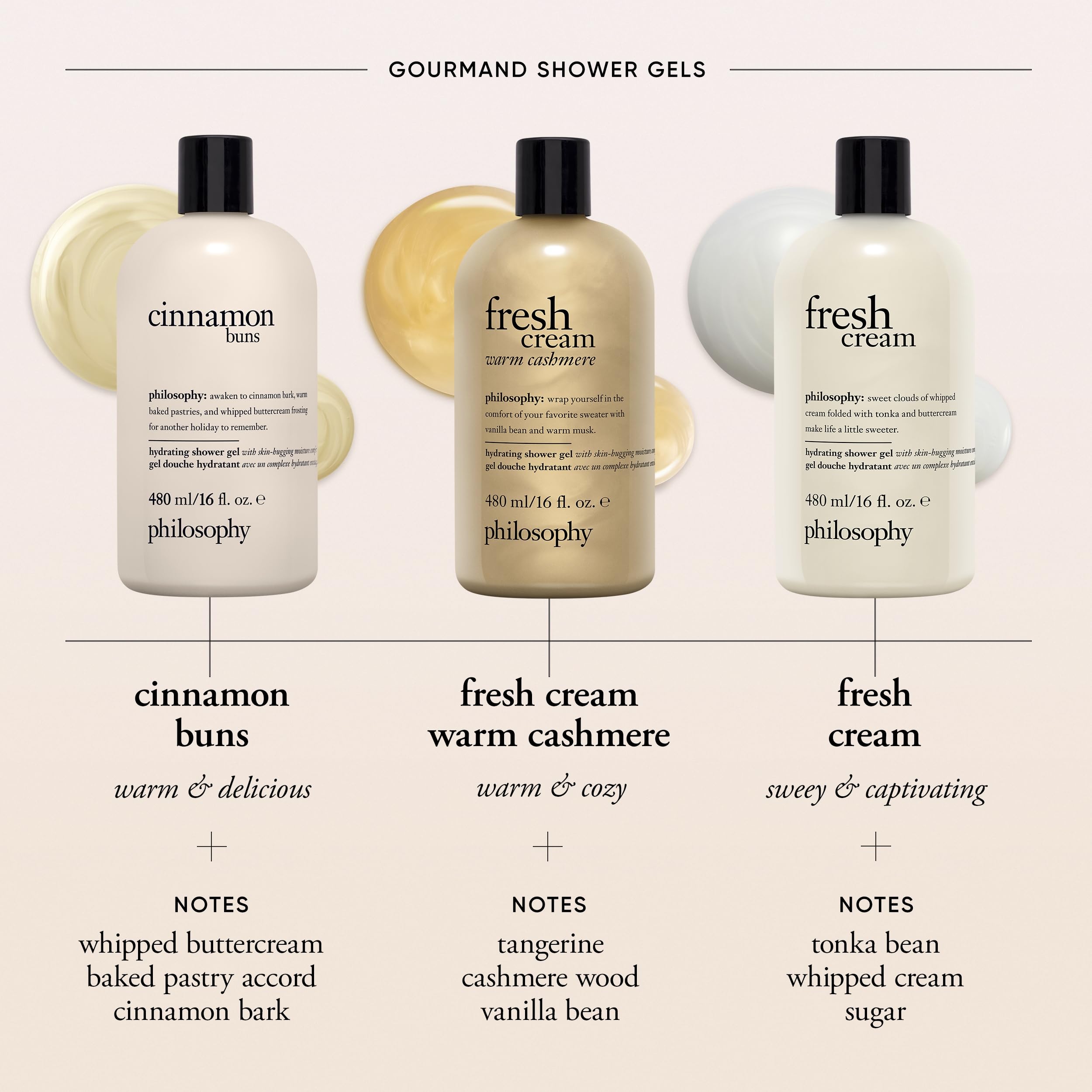 Buy Philosophy Cinnamon Buns Shampoo, Shower Gel & Bubble Bath