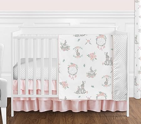 rose baby bedding set