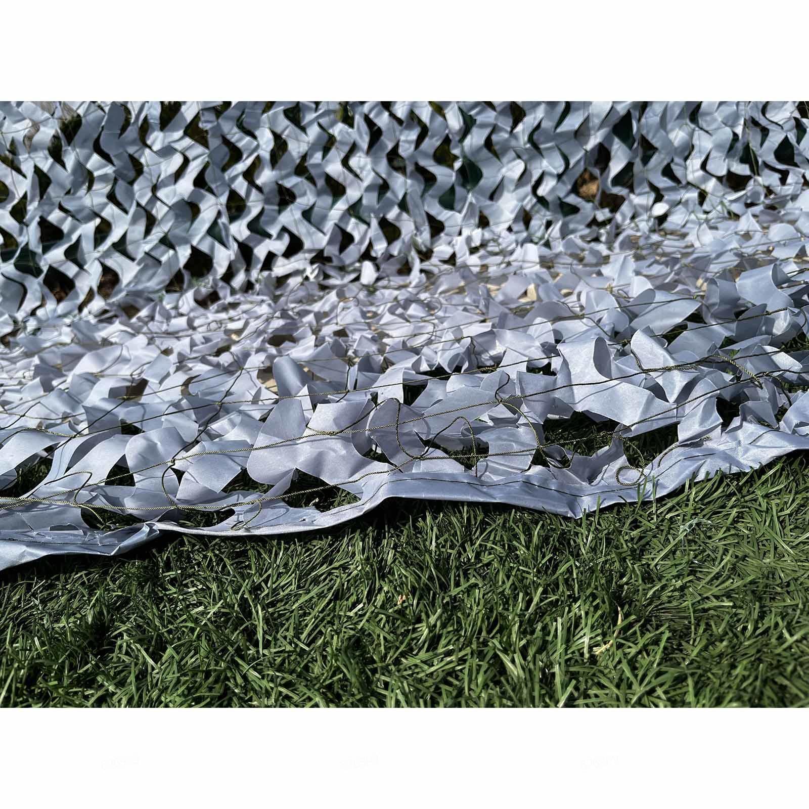 Camouflagenetten Grijs, 2x4/3x6/4x6/4x8/5x6/5x8m Militair Camo Camouflagenetten Grijs, 2x4/3x6/4x6/4x8/5x6/5x8m Militair Camo