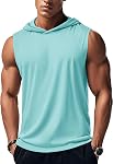 MAGCOMSEN T-shirt de coton sans manches T-Shirt casual d'été Chemise musclée pour hommes