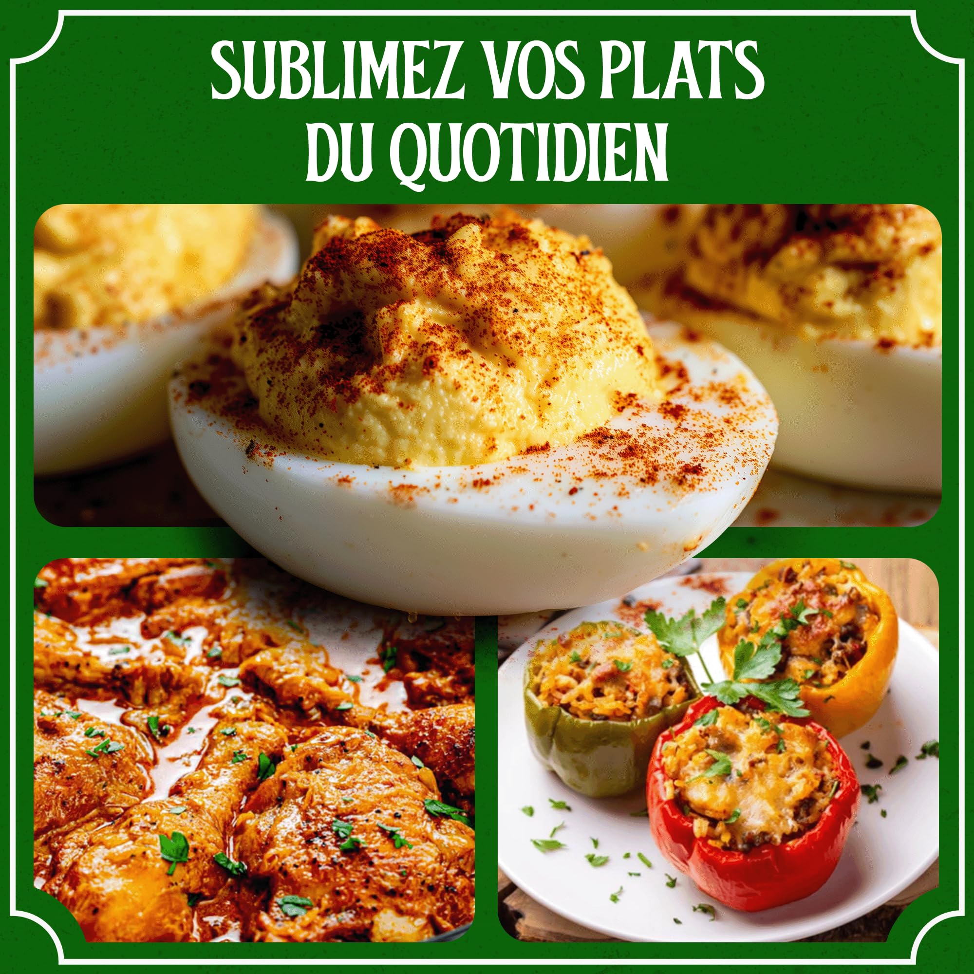 Paprika doux hongrois (250g) Authentique de Kalocsa, Hongrie