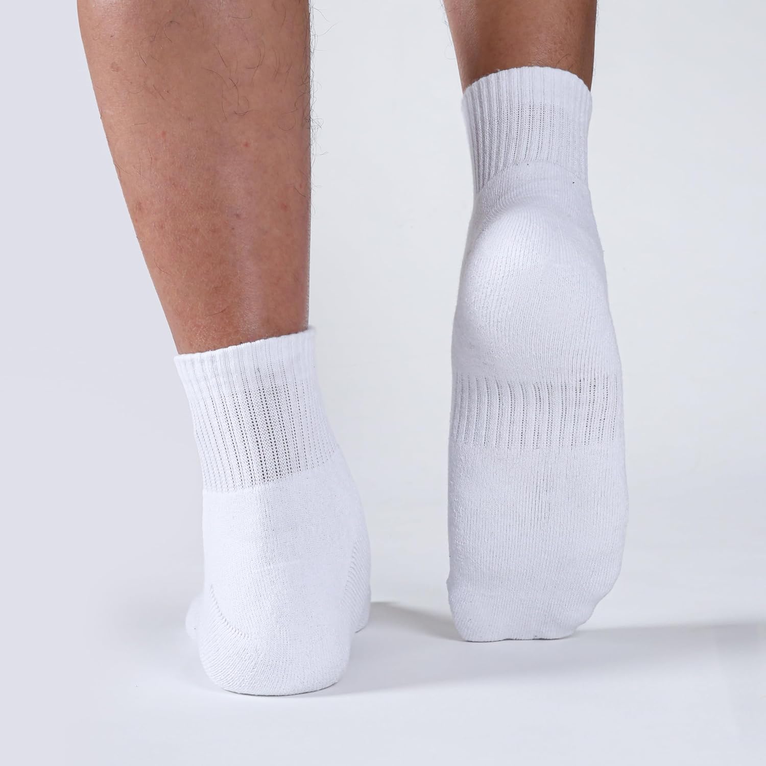 Men’s Cotton Socks -Moisture Wicking, Full Terry Cushion, Arch Support, Soft & Breathable - Image 2