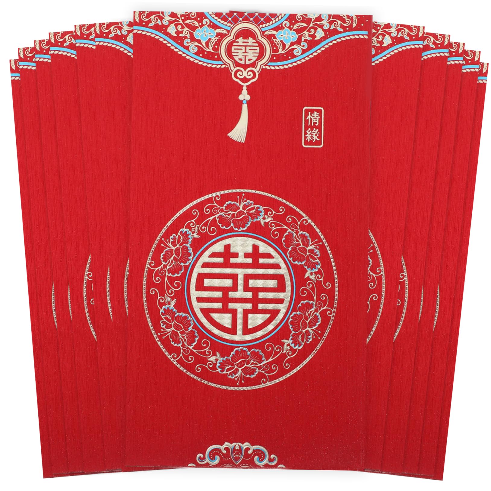 Didiseaon24 Pcs Red Envelope Bag Spring Festival Pocket Chinese Wedding Gift Envelope 2023 Red Envelopes Chinese Wedding Red Envelopes Wedding Red Packet Gift Wrap Bags Universal U.k. Paper