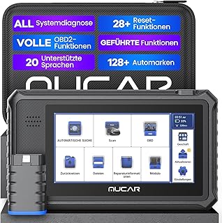 OBD2 Diagnosegerät, MUCAR VO6 Diagnosegerät Auto, Für Alle Fahrzeuge Mit & Alle Systemdiagnosen Und 28 +Reset-Funktion, Kfz Auslesegerät Mit AutoVIN, Android 10.0
