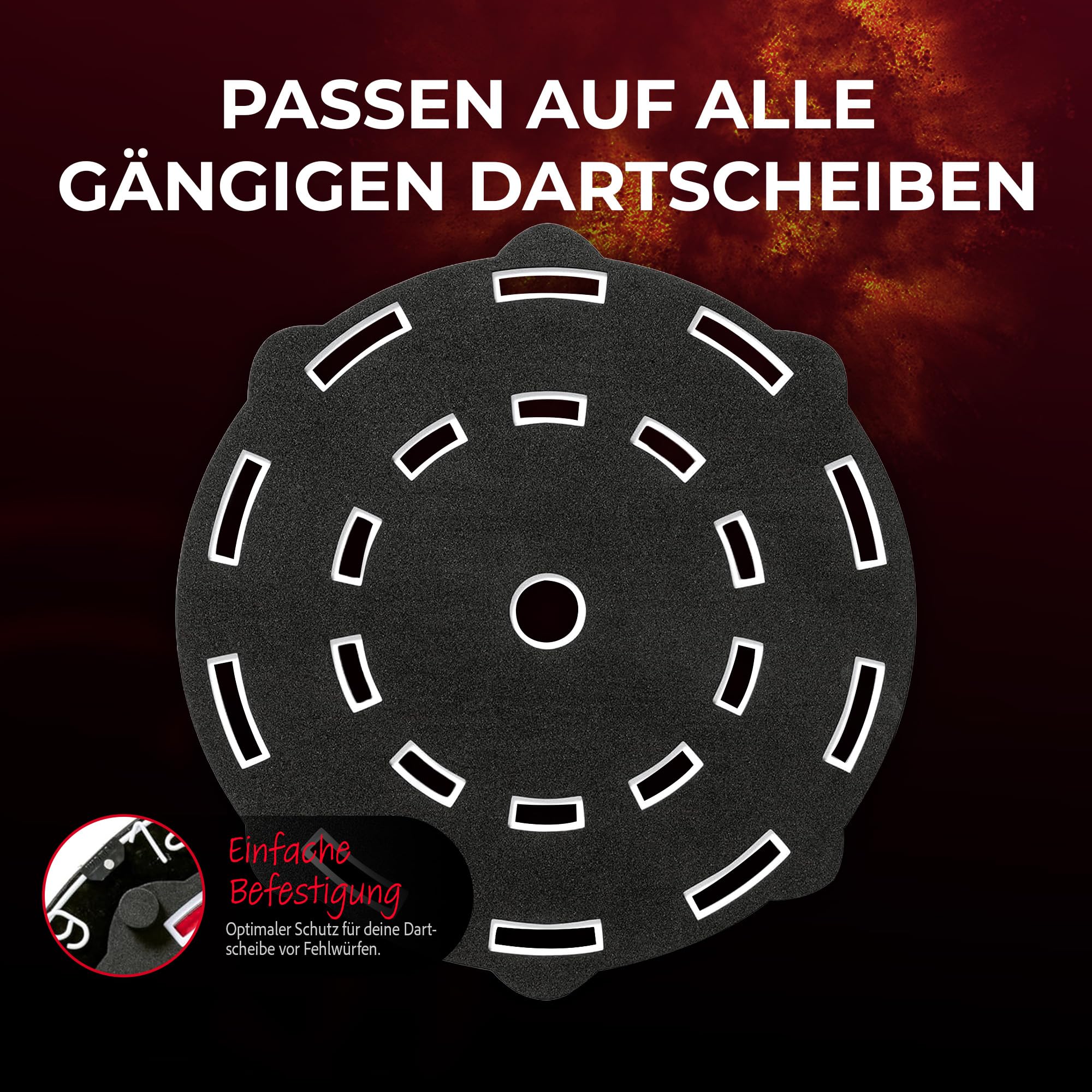 Dart Trainingshilfe 3er Set – Präzisions-Dart-Trainingspads aus Schaumstoff | Fokus Trainer für Dartscheibe – Perfekt für Zieltraining & Darttechnik | Dart Zubehör für Anfänger & Profis
