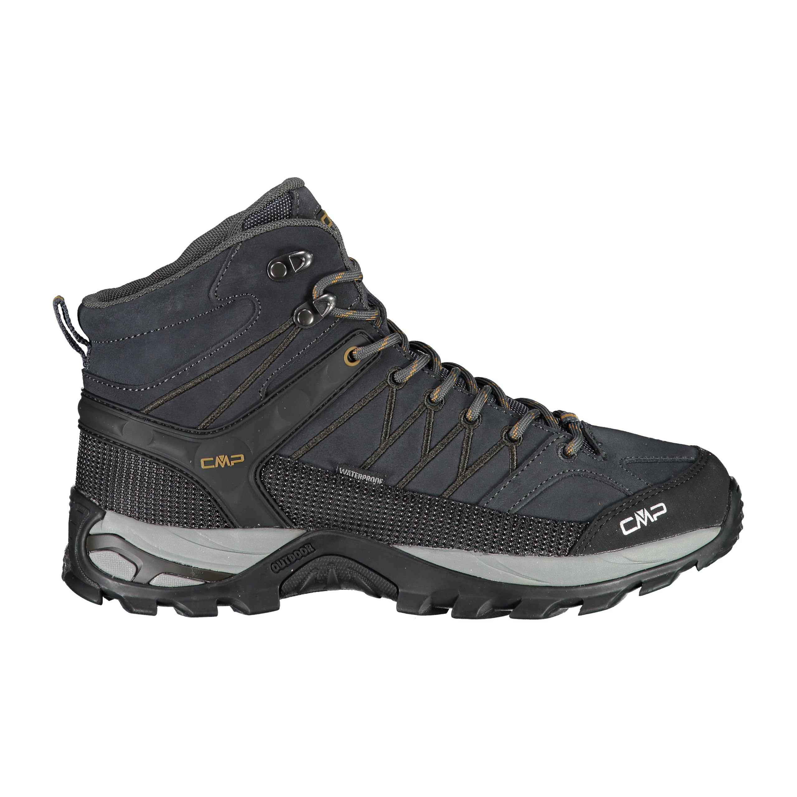 CMP Rigel Mid Trekking Shoes Wp Antracite-Torba UK 10.5