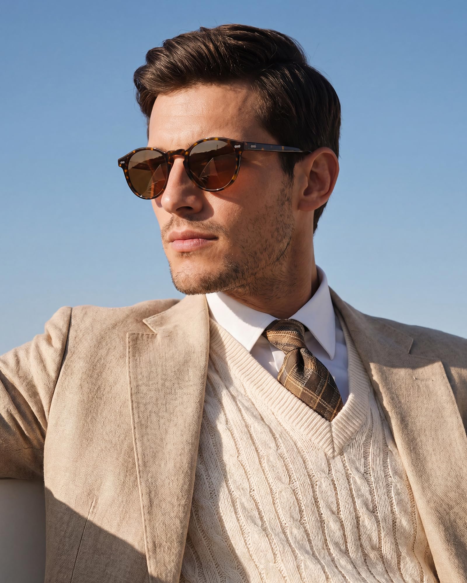 CARFIA Retro Sonnenbrille Herren-CA5285L03+CA5285L14