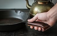 Vista 4 de Cubierta de mango de cuero para sartén de hierro fundido (Estándar 4.5")