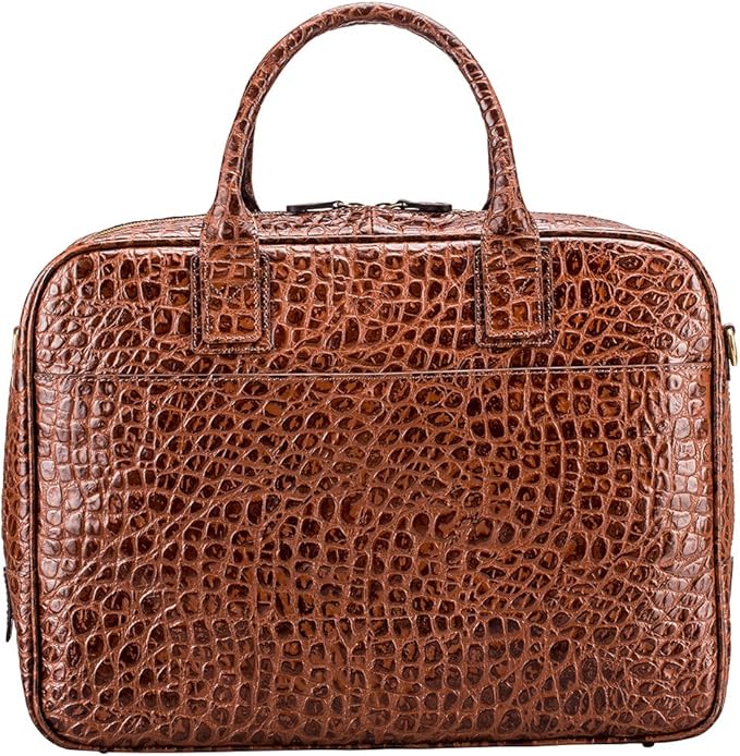 croc laptop bag