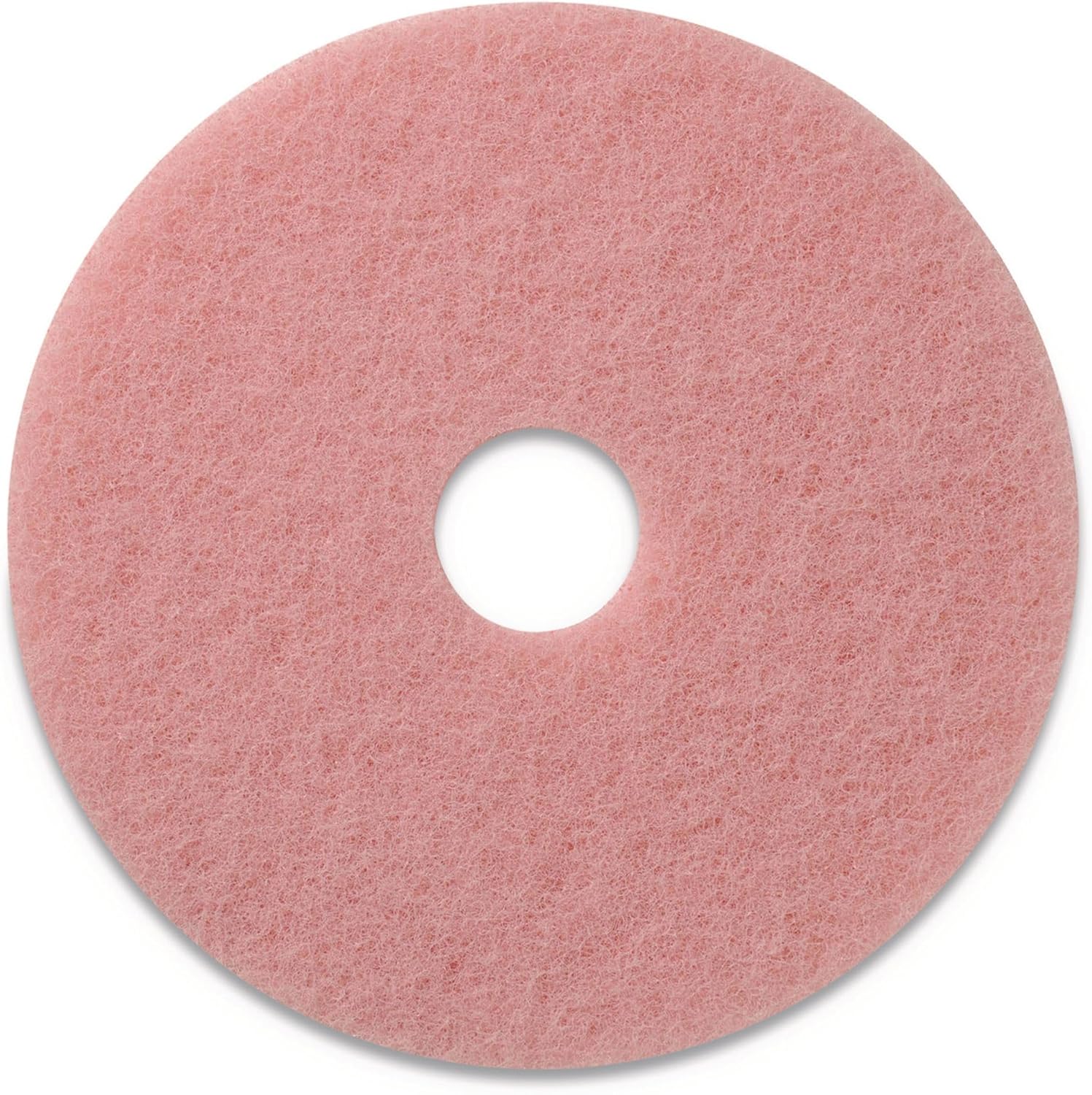 Americo Remover Burnishing Pads, 27" Diameter, Pink, 2/carton