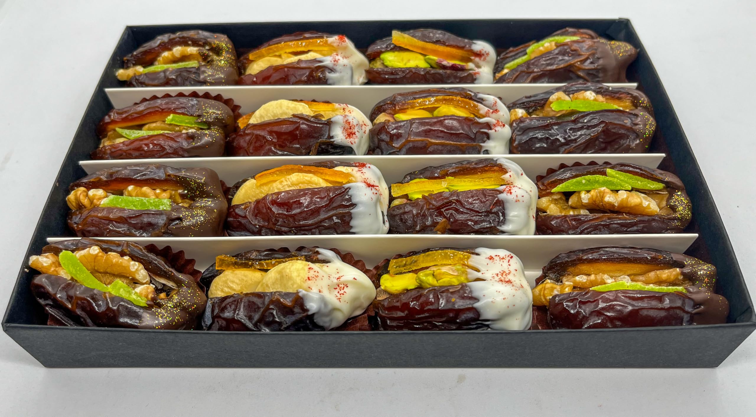 Amazon.com : Medjool Dates Gift Box – Stuffed Nuts & Chocolate