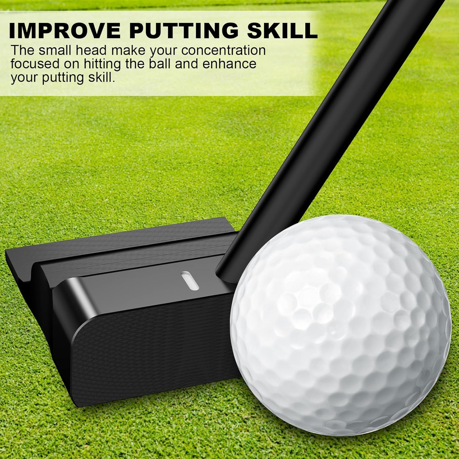 MAZEL Golf Mini Putter & Golf Driver,Bundle of 2