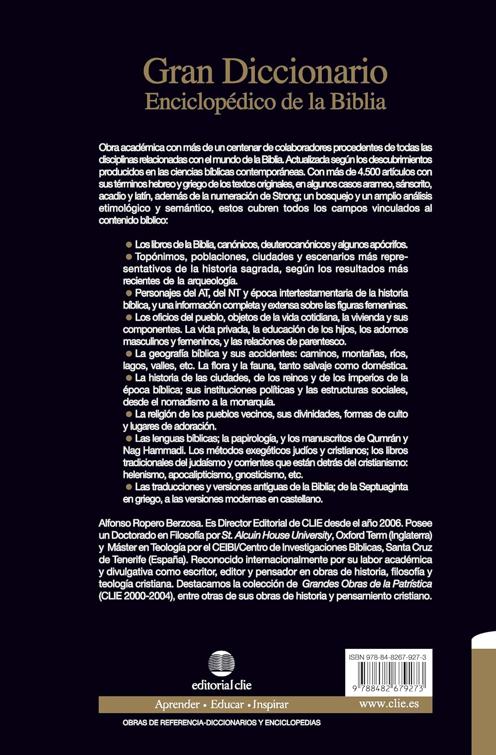 Gran diccionario enciclopédico de la Biblia (Spanish Edition)      Hardcover – July 23, 2013