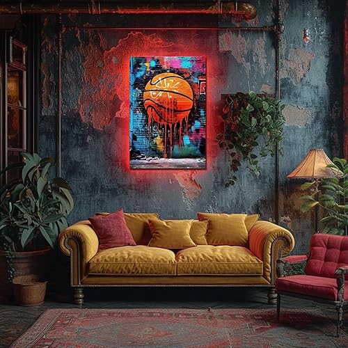 Miniatura 388 de ANRUOXI Graffiti - Lienzo decorativo para pared, diseño abstracto retro, pintura urbana moderna, póster de decoración de pared de zapatos para