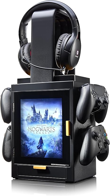 Hogwarts Legacy überstiegt 40 Millionen Verkäufe, Nachfolger kann ungestört produziert werden 10 81FFrE+TRLL. AC SX466 Numskull Official Hogwarts Legacy LED Light Gaming Locker, Controller Holder & Headset Stand for PS4/PS5 & Xbox Series X|S - Multiple LED Lighting Settings - Official Harry Potter Merchandise