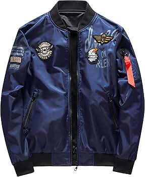 Amazon | [Bormran] MA-1 エムエーワンジャケット リバーシブル メンズ