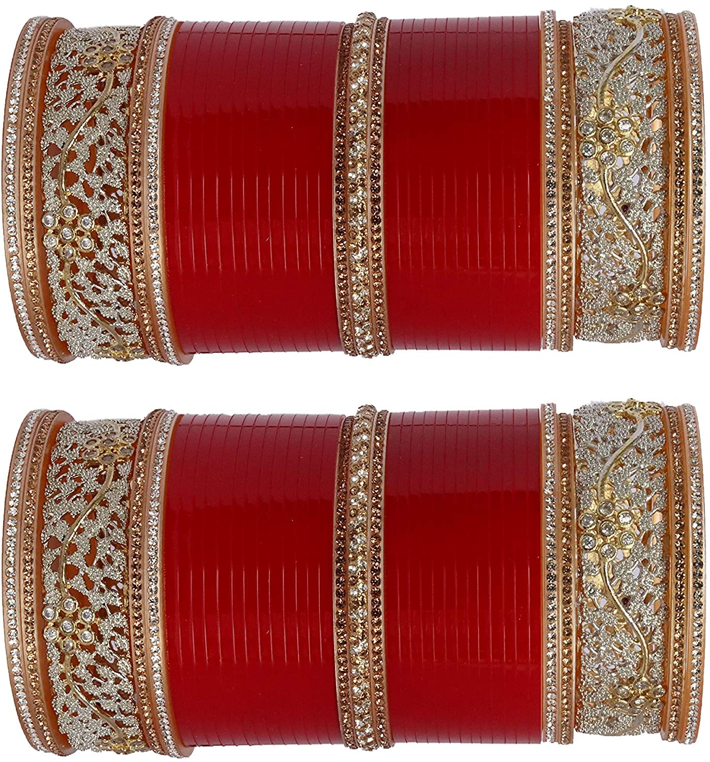 See full amazon price history chart for Darshan Lal & Sons Base Metal Bridal Chura With Kadas For Girl (red) Darshan Lal & Sons Base Metal Bridal Chura With Kadas For Girl (red) (B08DXTKC9V) Amazon Price History, Amazon Price Tracker