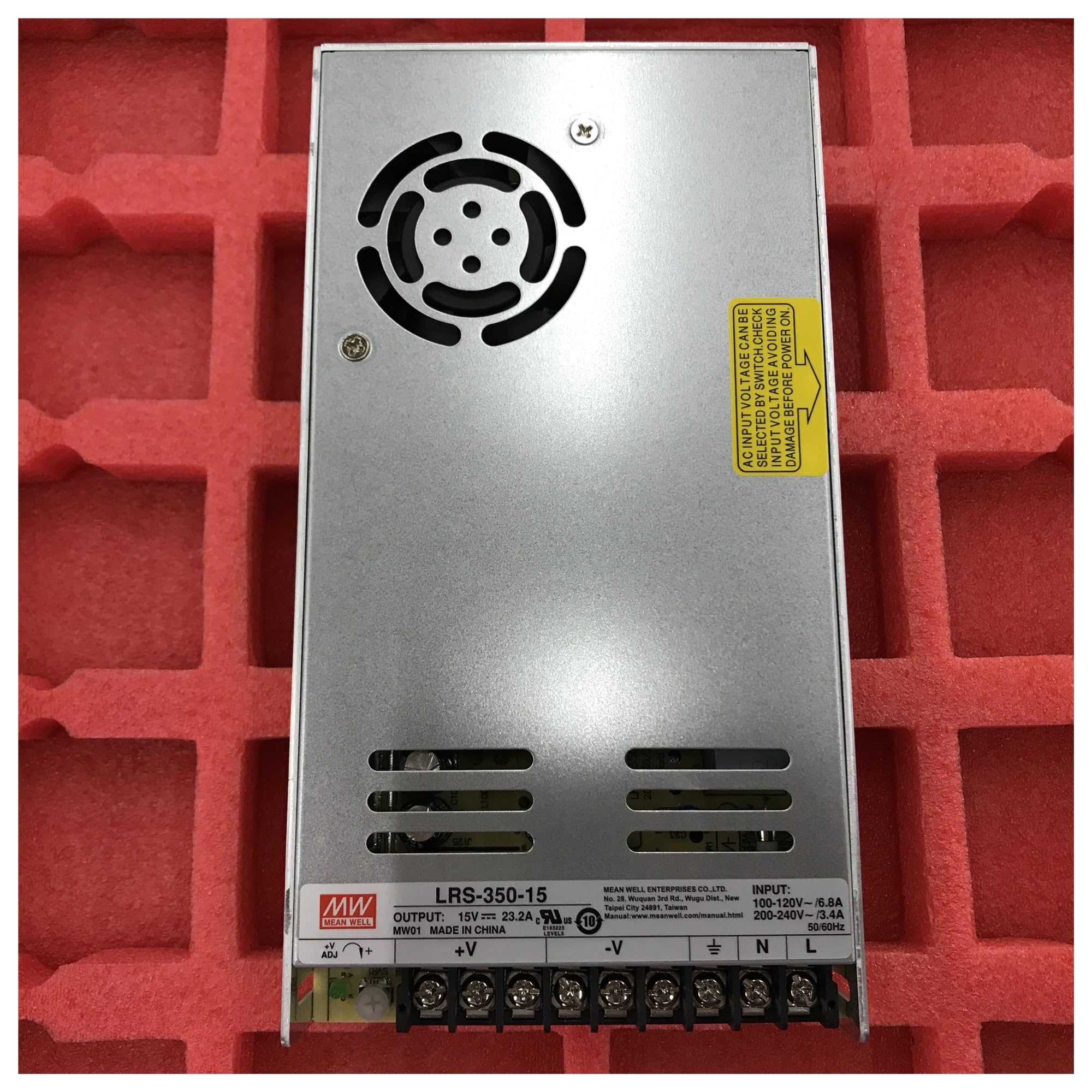 Amazon.co.jp: スイッチング電源供給 電源 LRS-350 LRS-350-5 LRS-350