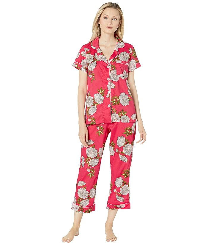 BedHead Pajamas Short Sleeve Cropped Pajama Set