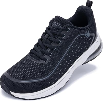 Womens Wide Toe Box Running Shoes, Arch Support Zero Drop Sneakers, Orthotic Shoes for Plantar Fasciitis & Foot Heel Pain Relief US Size 6-11