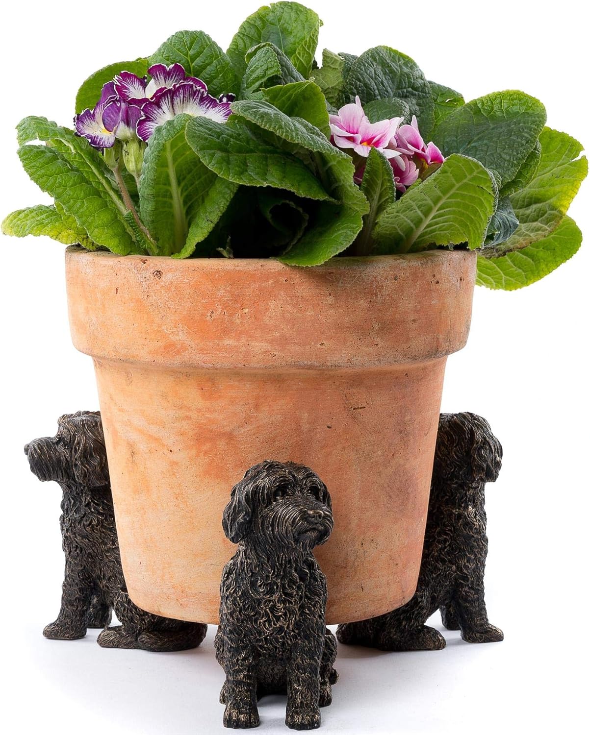 Potty Feet Cockapoo Figures Plant Pot Feet - Planter Support - Handmade ...
