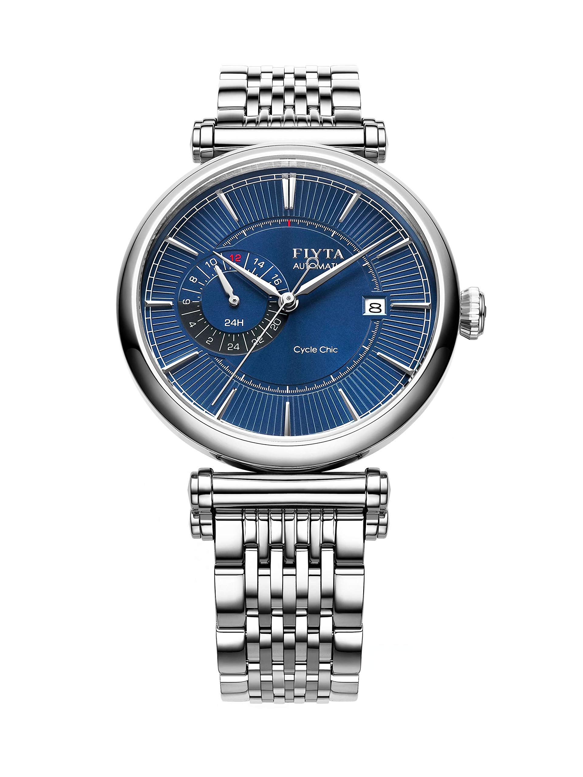 FIYTAIN Automatic Blue Dial Mens Watch GA850001.WLW