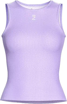 Women's Cycling Base Layer Sleeveless, Quick Dry, Moisture Wicking Mesh Bike Undershirt for Summer
