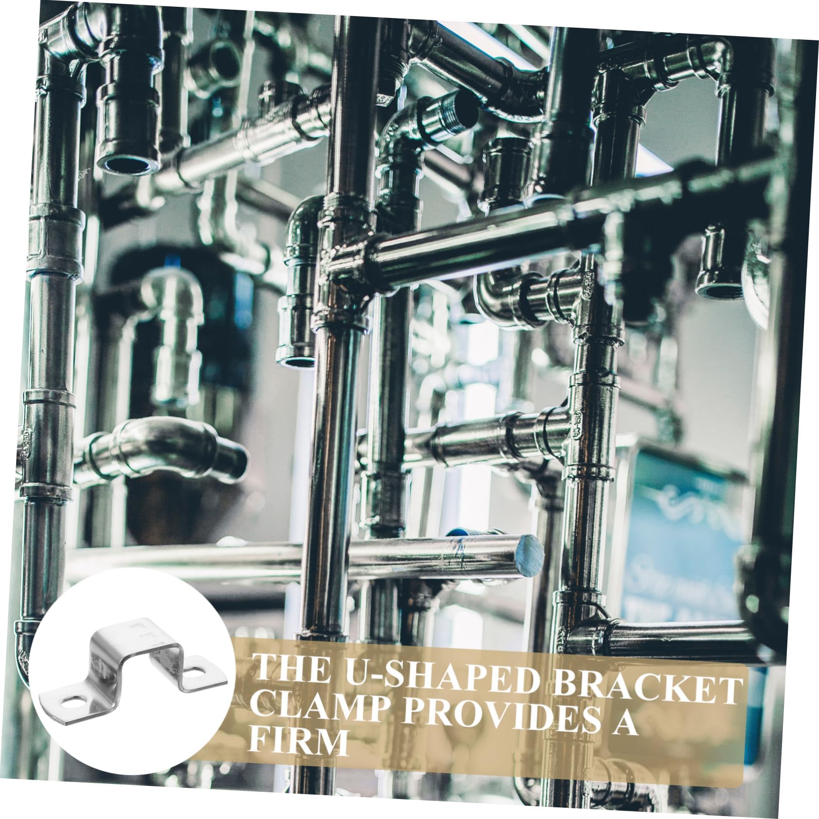 Amazon.co.jp: 6個 ステンレスパイプ フェンス U字型パイプ