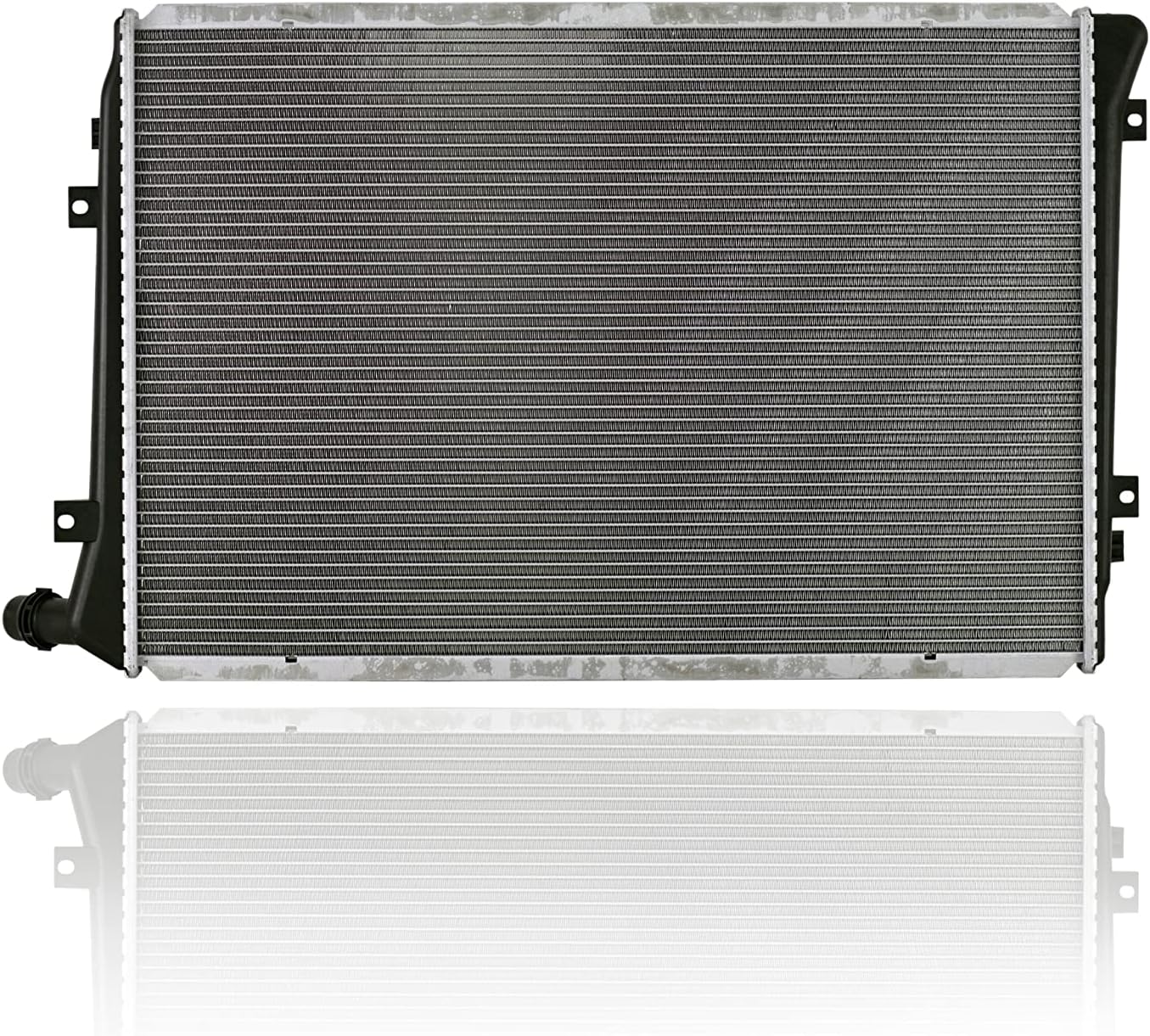 Radiator - Pacific Best Inc. Compatible/Replacement for 13030 05-07 Volkswagen VW Jetta 1.9L Diesel - Plastic Tank, Aluminum Core