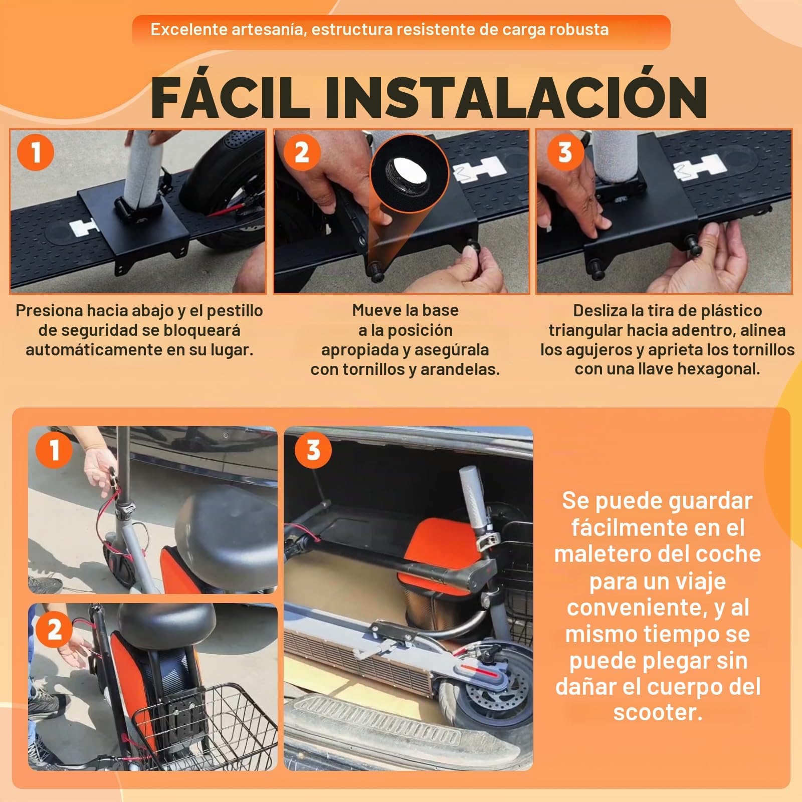 Sillín Eléctrico de Scooter