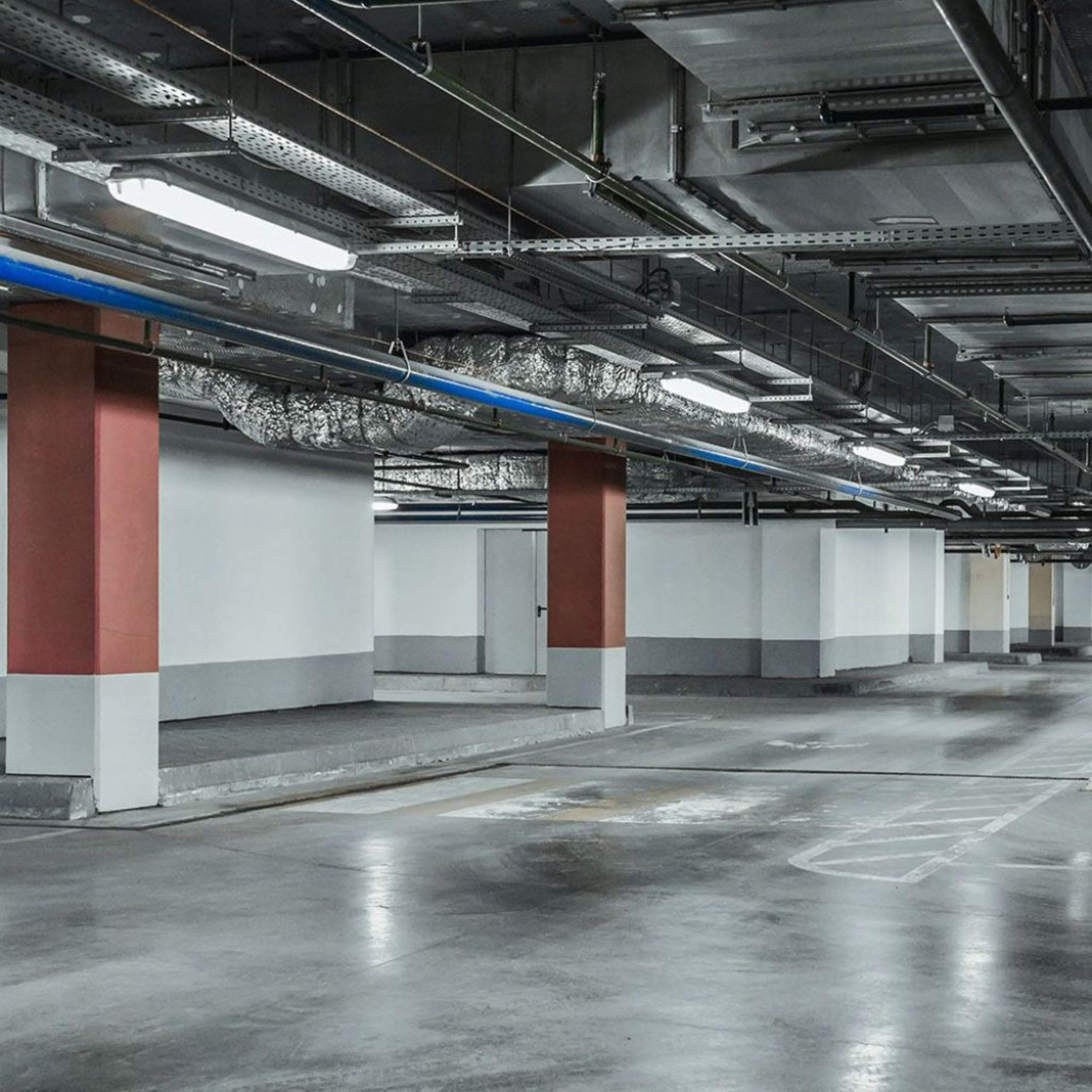 V-TAC 4x Plafoniera LED Impermeabile Doppia 120 CM - 36W - [ Chip Samsung ] - 4 PEZZI - Lampada 3400 Lumen IP65 per Soffitto, Parete, Garage, Magazzino - Doppio Tubo - Luce 4000K Naturale